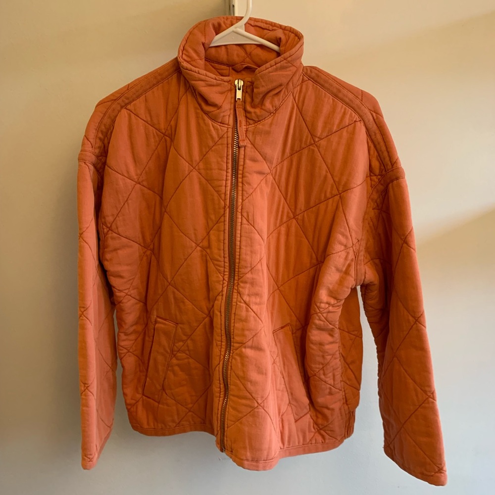 GAP Quilted Knit Jacket